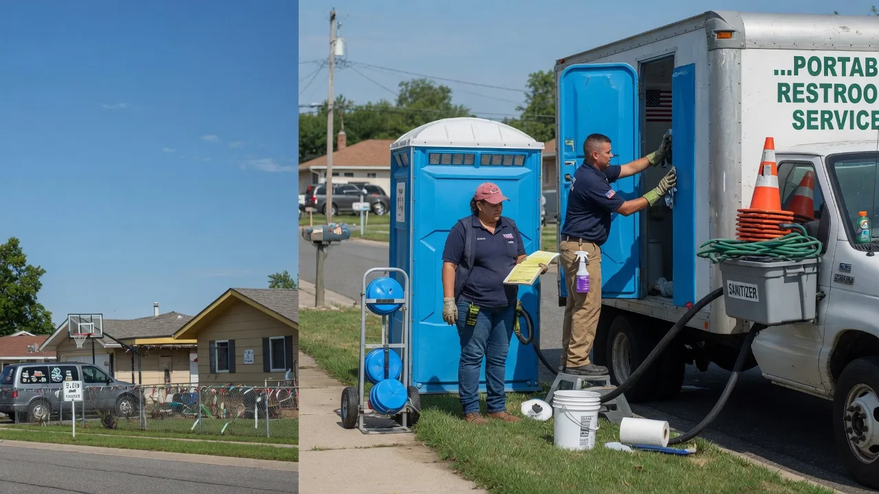 Portable Toilet Rental in Marquette, KS near me
